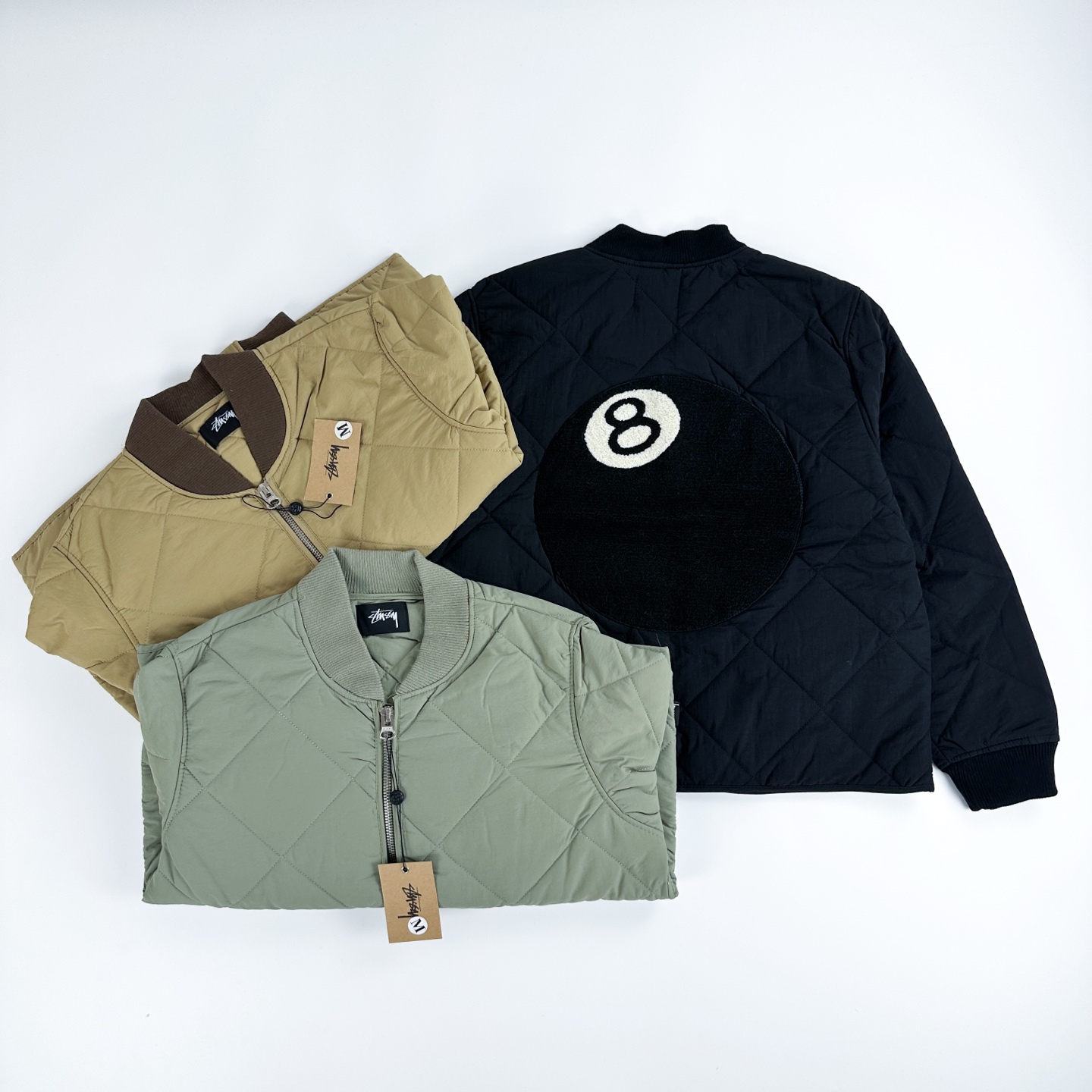 Stussy Quilted Liner Jacket (Multiple colors​​) - Cnfans - $51.61